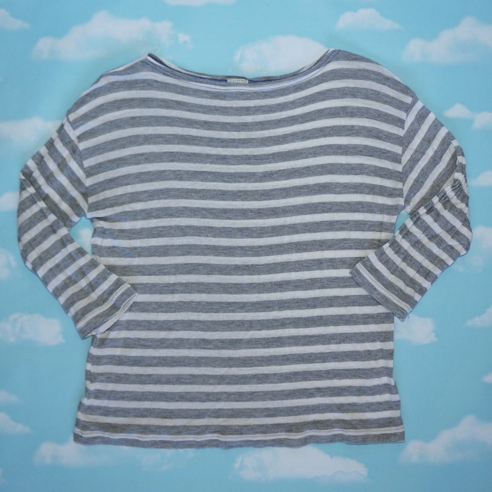 J.Crew Striped Knit Top